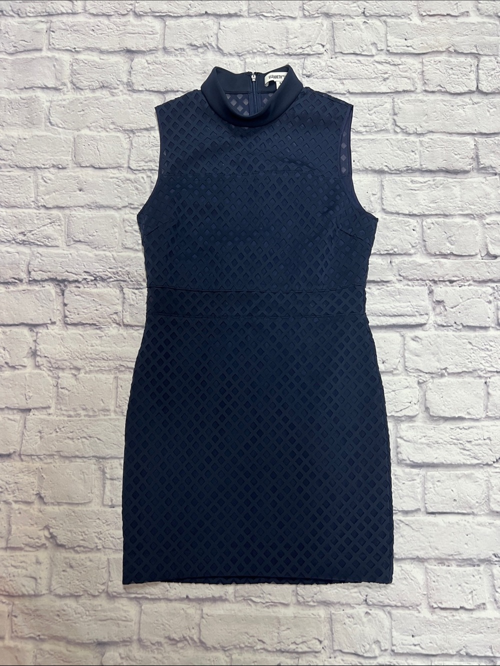Elizabeth and James Navy Neri
White Cutout Mesh Dress, US 8